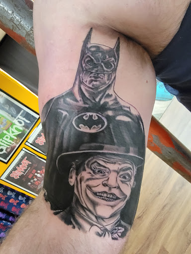 Explore tattoo station ideas, creative tattoo ideas in Hermitage, available at Lone Wolf Tattoo Nashville