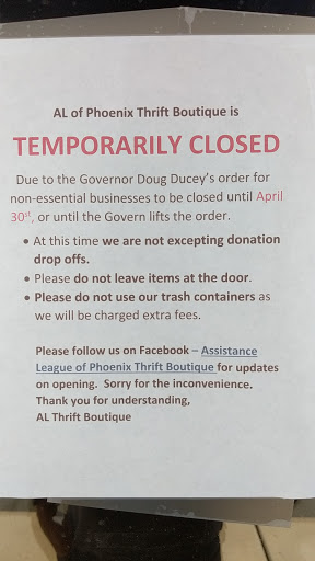 Thrift Store «Assistance League of Phoenix Thrift Boutique», reviews and photos, 7044 N 7th St, Phoenix, AZ 85020, USA