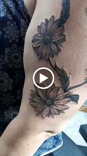 Explore maple leaf tattoo ideas, creative tattoo ideas in Houlton, available at Crowes Tattoos