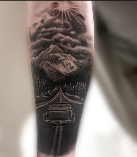 Explore flowers for tattoo ideas, creative tattoo ideas in Mount Arlington, available at Fox & Fern Tattoo