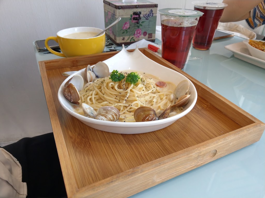 歐珍娜的午後食光 x 飲料 鍋燒 焗烤 鬆餅 的照片