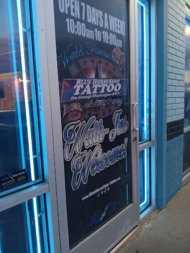 Explore ivy tattoo ideas, creative tattoo ideas in Portsmouth, available at World Famous Blue Horseshoe Tattoo and Piercing