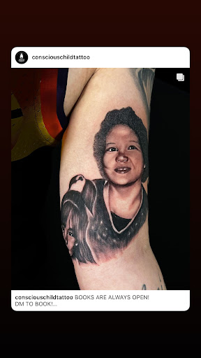 Explore yugioh tattoo ideas, creative tattoo ideas in Mesa, available at Conscious Child Tattoo Co.