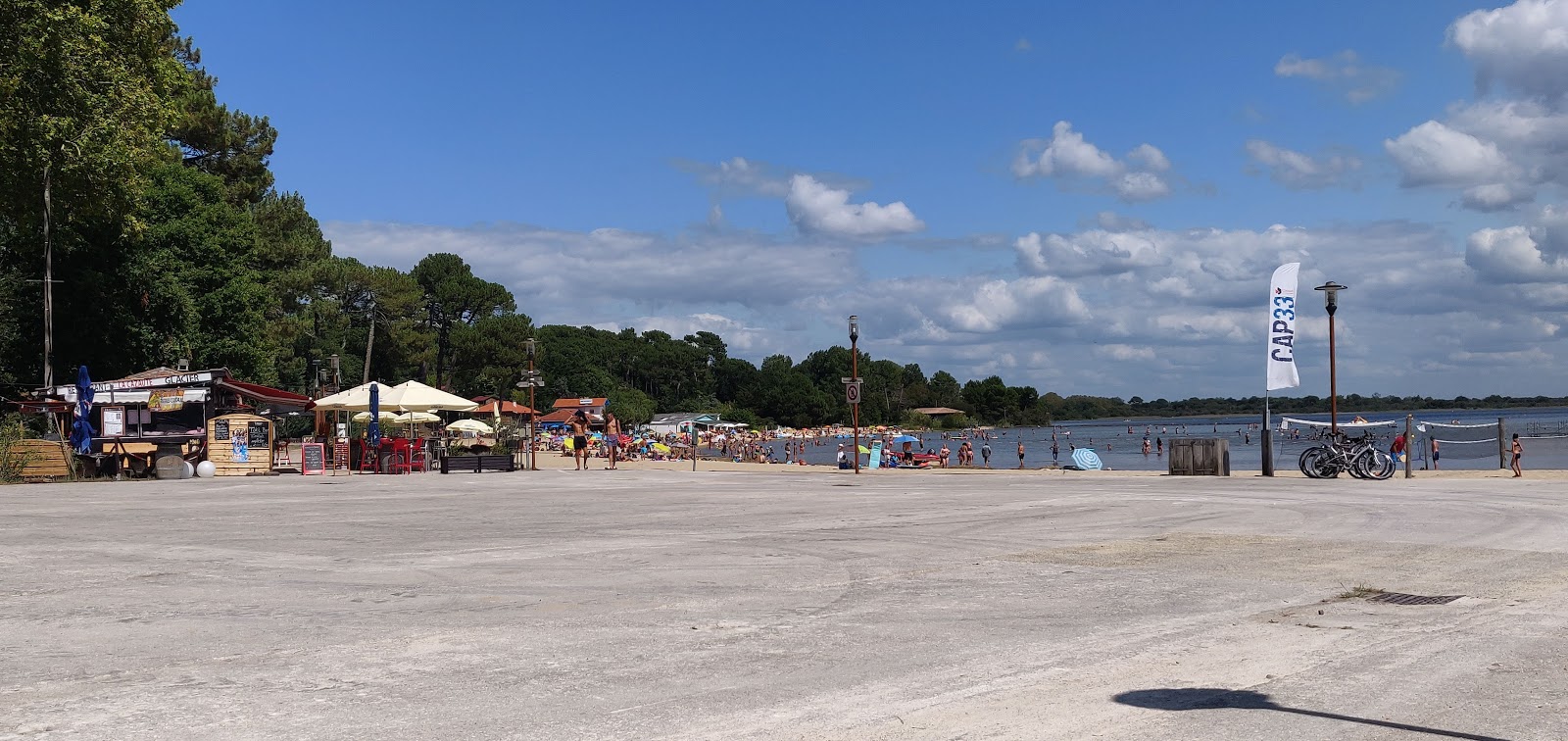 Photo de Plage de Cazaux-Lac avec un niveau de propreté de très propre