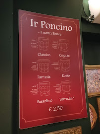 La Bottega del Gelato à Pisa menu