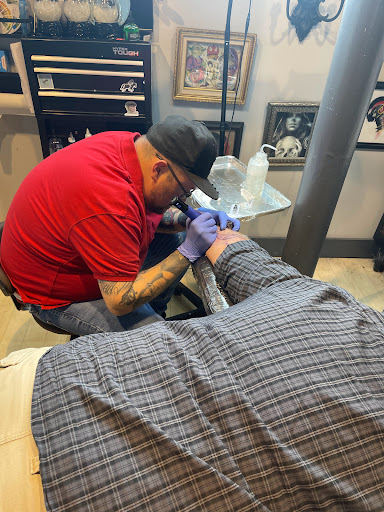 Explore wrench tattoo ideas, creative tattoo ideas in Fort Wayne, available at Grade A Tattoos and Body Piercing