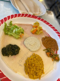 Injera du Restaurant éthiopien Restaurant Addis Abeba Éthiopie à Paris - n°9