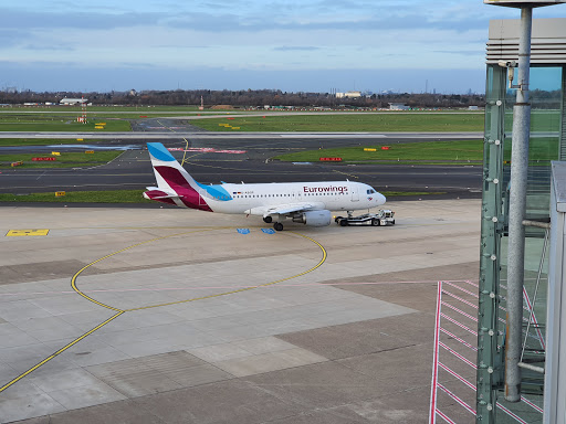 Visitor's terraces Dusseldorf Airport