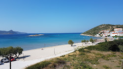 Psili Ammos beach'in fotoğrafı biraz temiz temizlik seviyesi ile