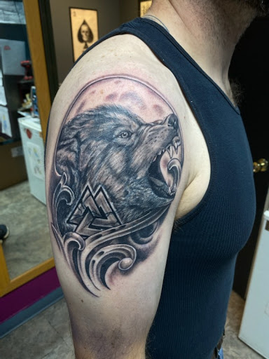 Explore george strait tattoo ideas, creative tattoo ideas in Overland Park, available at Aftershock Tattoo Co.