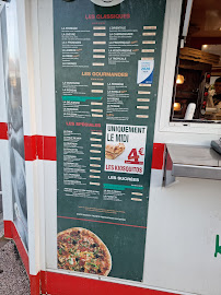 Les pizzas du kiosque à Lure carte