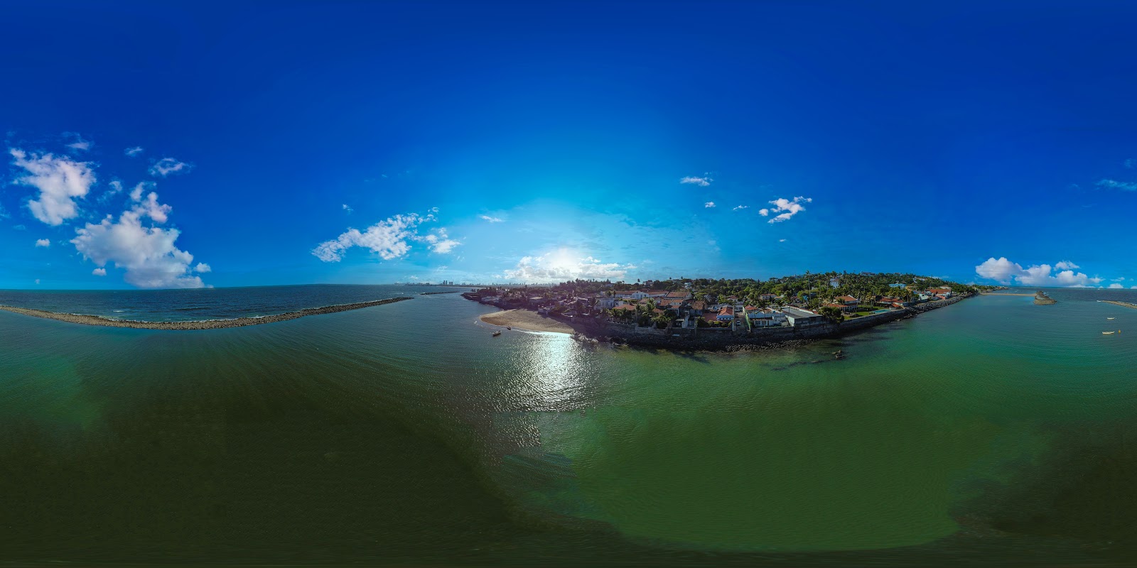 Photo de Praia de Olinda avec un niveau de propreté de très propre