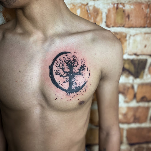 Explore eagle tattoo ideas, creative tattoo ideas in Modesto, available at Dying Art Tattoo