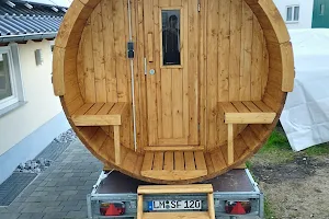 Fasssauna Schaubert - mobile Sauna mieten image