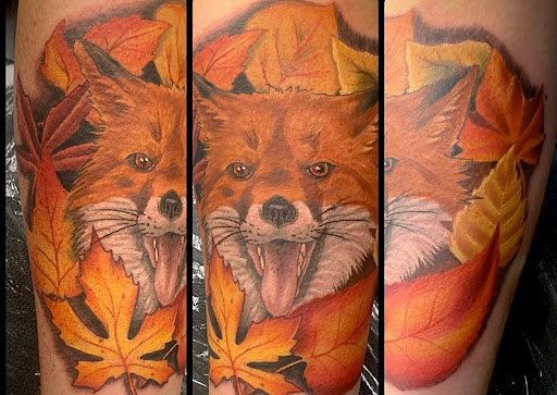 Explore cool upper arm tattoo ideas, creative tattoo ideas in Wichita, available at Addictions In Ink