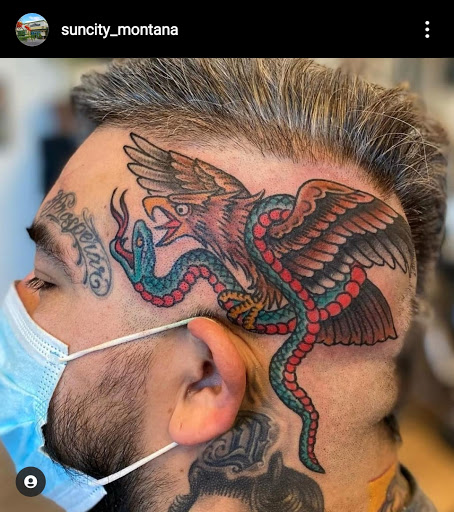 Explore linear tattoo ideas, creative tattoo ideas in El Paso, available at Sun City Tattoo Montana