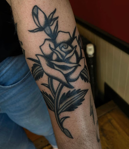 Explore prayer hands tattoo ideas, creative tattoo ideas in Buffalo, available at True Gloom Tattoo Studio