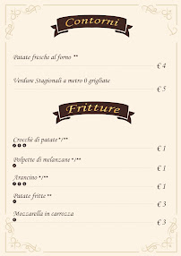 Ristorante Lo Scoiattolo à Pimonte menu