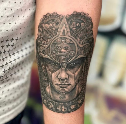 Explore tribal lion tattoo ideas, creative tattoo ideas in Parker, available at Sublime Colorado Body Mod And Tattoo