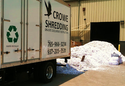 Crowe Shredding, Mobile Onsite document & hard-drive destruction. LOCAL Family owned & operated!