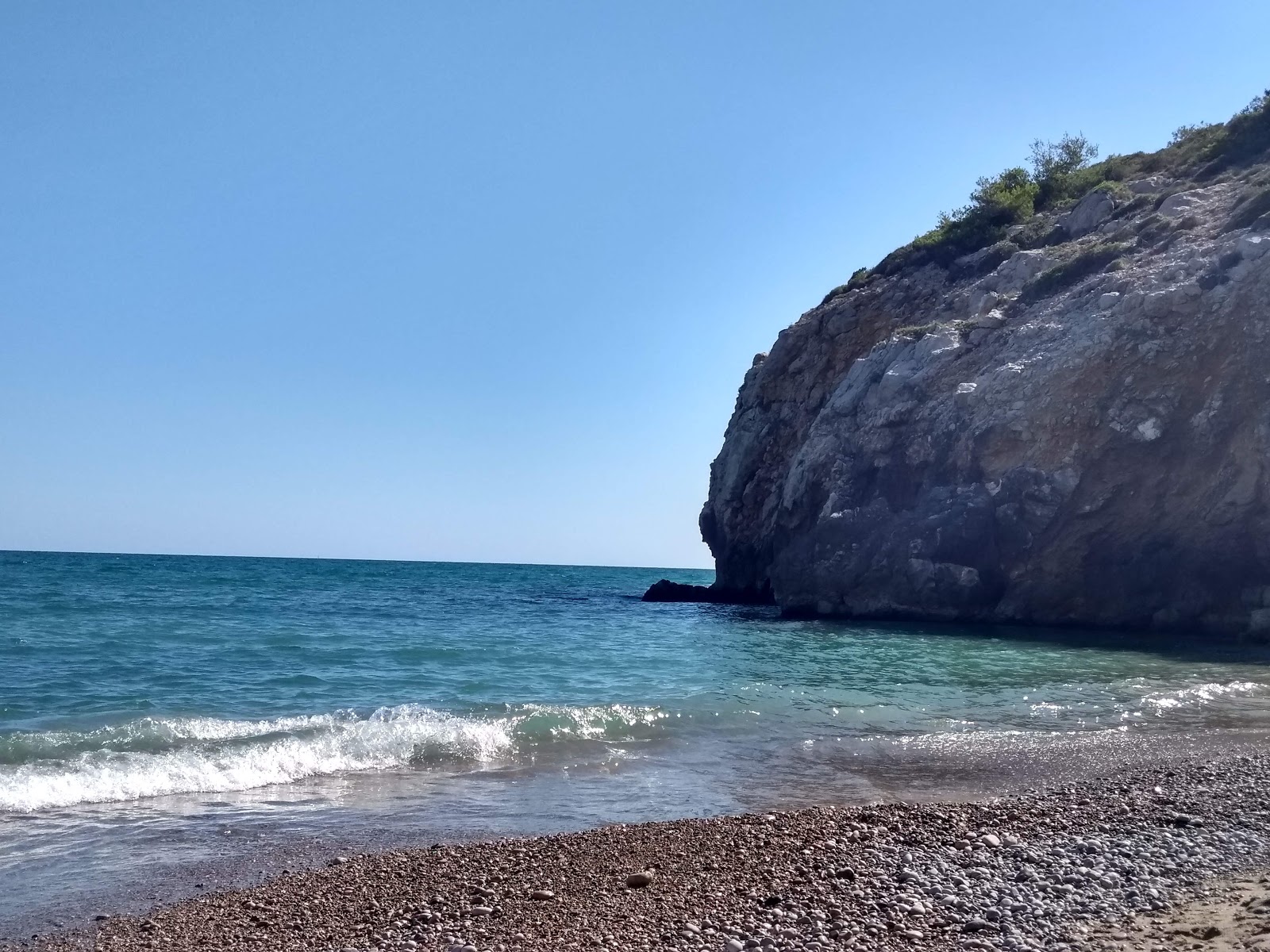 Foto di Playa del Muerto con baia piccola