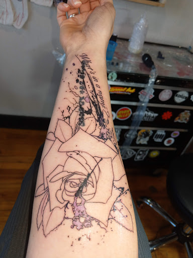 Explore tattoo ideas for couples names, creative tattoo ideas in Vancouver, available at Hopeless Tattoo & Piercing