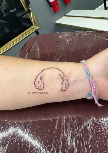 Explore pearl jam tattoo ideas, creative tattoo ideas in Westwood, available at Dom Astro Tattoo Company