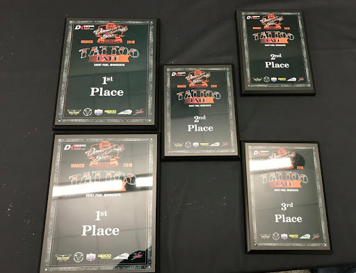 Explore gladiolus tattoo ideas, creative tattoo ideas in Fargo, available at Golden Dragon Tattoo