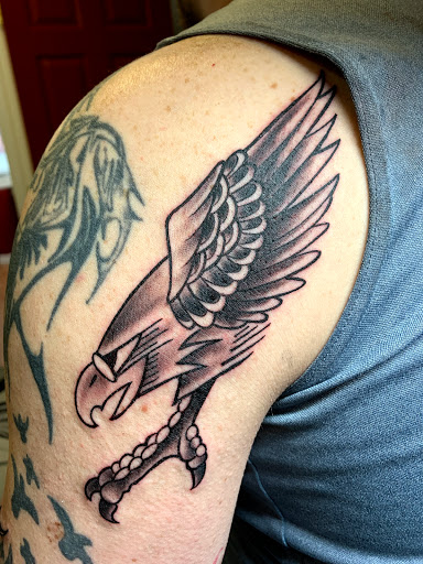 Explore frame tattoo ideas, creative tattoo ideas in Newton, available at Eternal Grafix