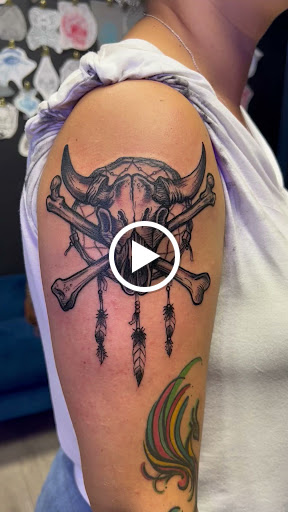 Explore tattoo ideas for men thigh, creative tattoo ideas in Garden Grove, available at Ashes 2 Ink Tattoo and Piercing LLC