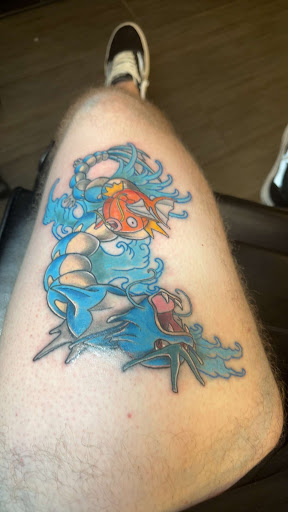 Explore 2 sons tattoo ideas, creative tattoo ideas in Palm Harbor, available at Angry Owl Tattoo and Piercing