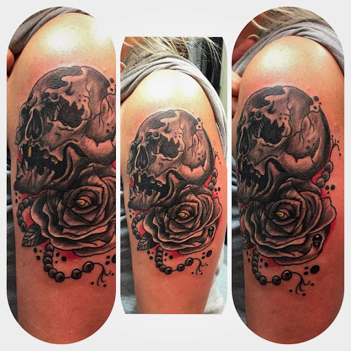 Explore pine tree tattoo ideas, creative tattoo ideas in Barberton, available at Magic City Tattoo Company