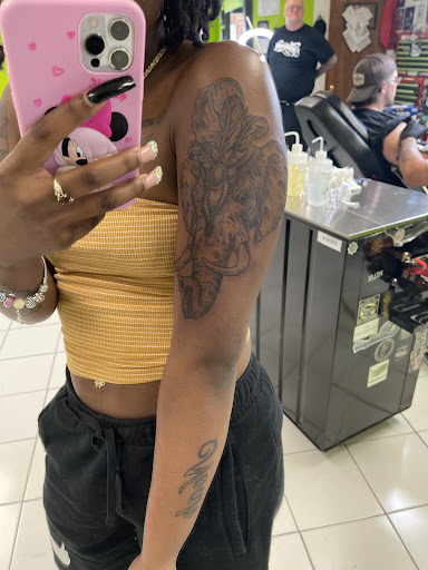 Explore religious tattoo sleeve ideas, creative tattoo ideas in Walla Walla, available at Tatmandu