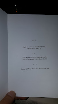 Oxymoron à Berlin menu