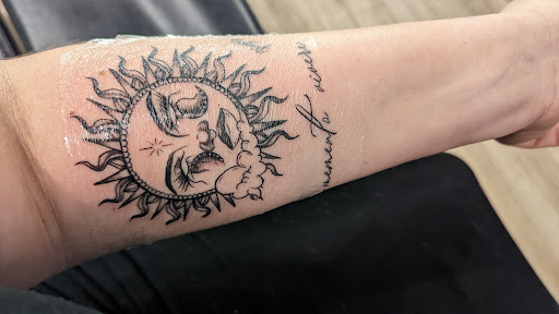Explore tattoo ideas ankle bracelet, creative tattoo ideas in Palm Desert, available at Picazo Tattoo Studio