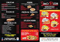 Menu du Simo Pizza à Lissone