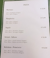 Menu / carte de Bar Pizzeria Ortler Schluderns à Schluderns