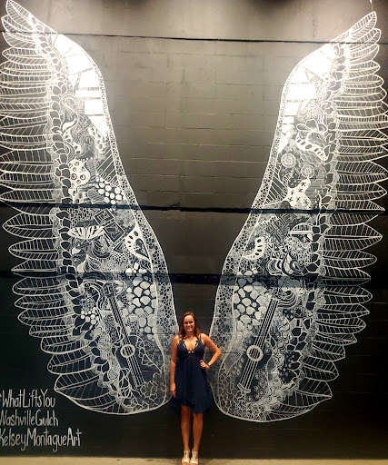 Nashville WhatLiftsYou Wings Mural