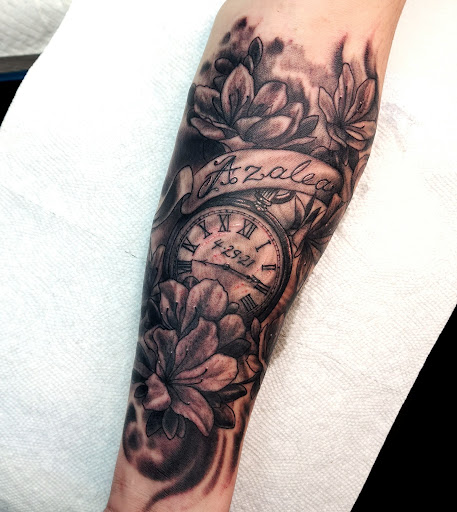 Explore dart tattoo ideas, creative tattoo ideas in Billings, available at Sovereign Tattoo