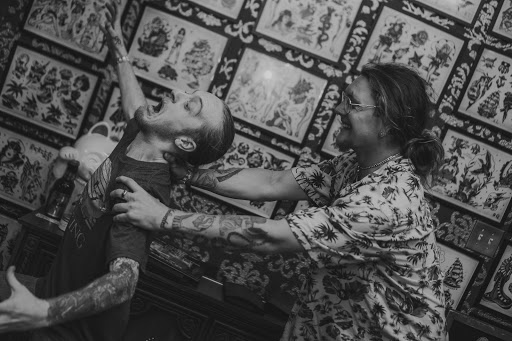 Explore father and sons tattoo ideas, creative tattoo ideas in Dallas, available at Change of Tides Tattoo