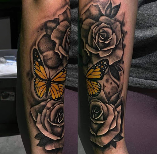 Explore 1991 tattoo ideas, creative tattoo ideas in North Berwick, available at Skull and Snake Tattoo Studio Art Gallery