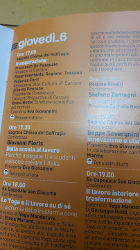 I Fondachi à Sarzana carte