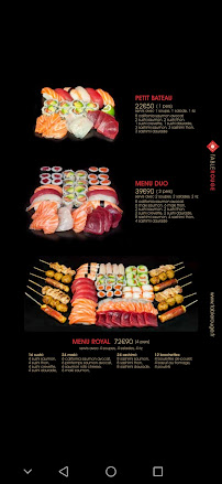 Sushi du Restaurant japonais Table Rouge à Rennes - n°2