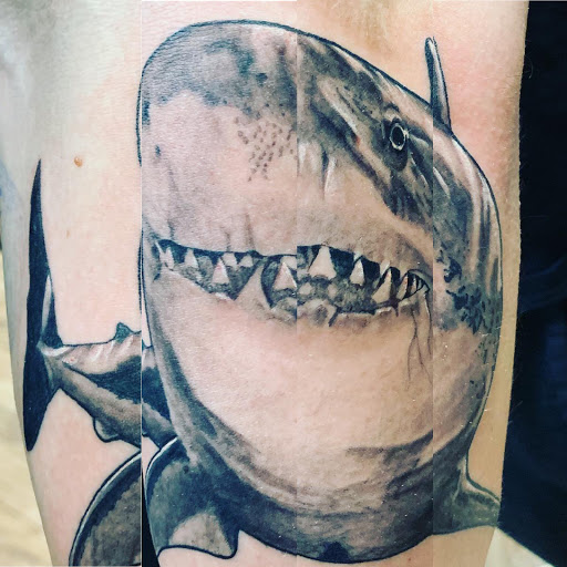 Explore shadow tattoo ideas, creative tattoo ideas in Tacoma, available at Island Sons Ink