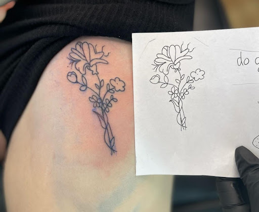 Explore fallout tattoo ideas, creative tattoo ideas in Belgrade, available at The Loyal Sparrow Tattoo and Piercing