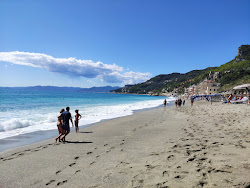 Foto van Varigotti Strand met zeer schoon niveau van netheid