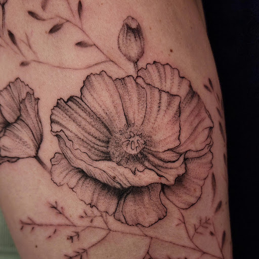 Explore nature tattoo ideas for guys, creative tattoo ideas in Minocqua, available at Whisky Rose Tattoo Parlor