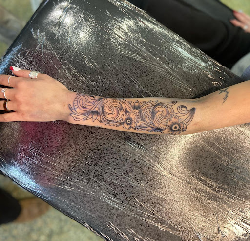 Explore tattoo cover up ideas for words, creative tattoo ideas in Belgrade, available at The Loyal Sparrow Tattoo and Piercing