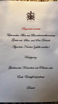 Menu / carte de Antica Trattoria Nardini à Cividale del Friuli