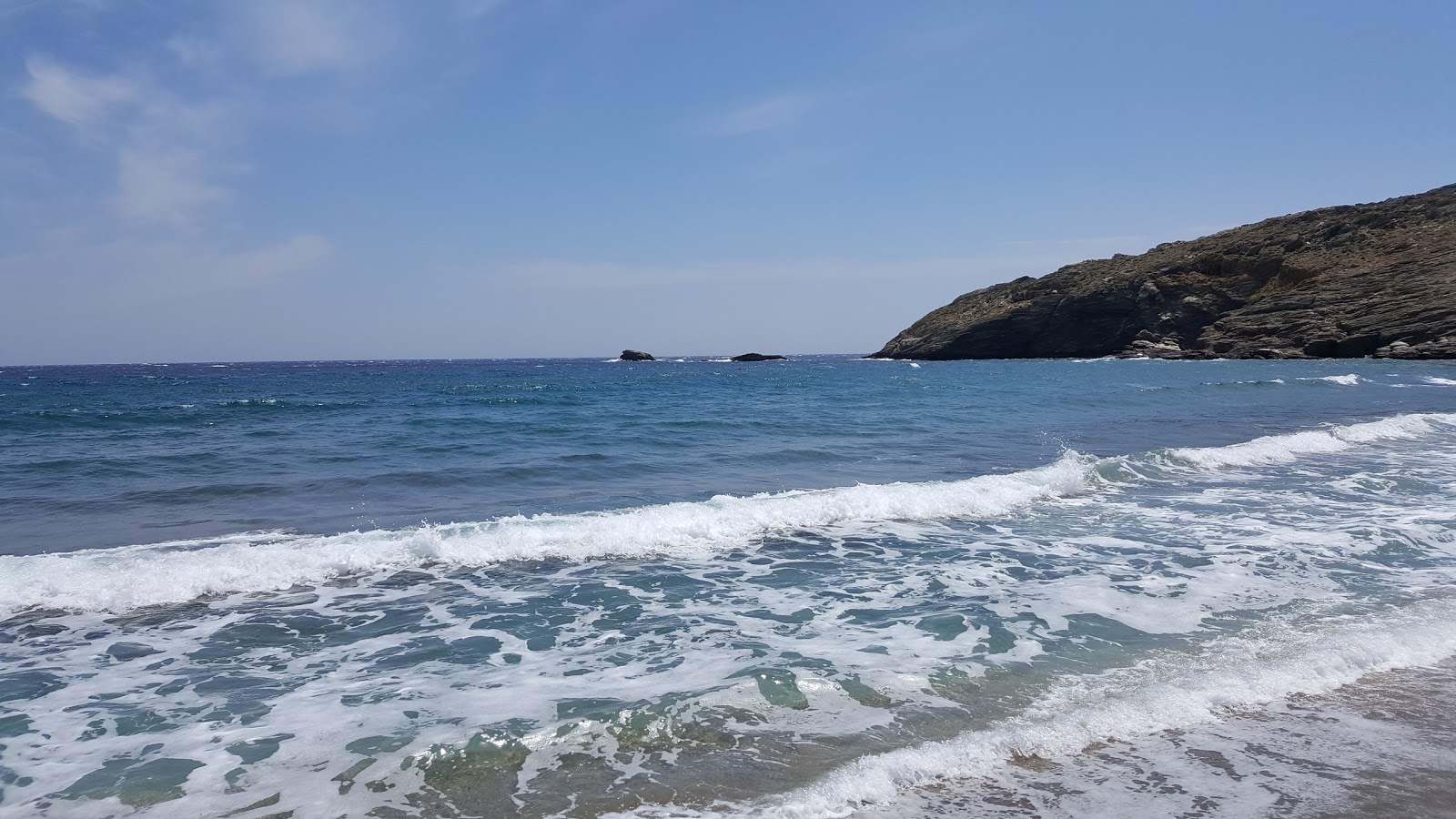 Foto von AI Giannis Onions Beach mit teilweise sauber Sauberkeitsgrad